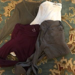 4 Long Sleeve Shirt Bundle